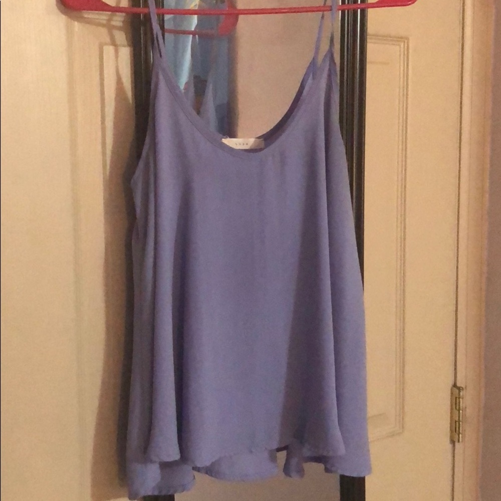 Lush chiffon tank